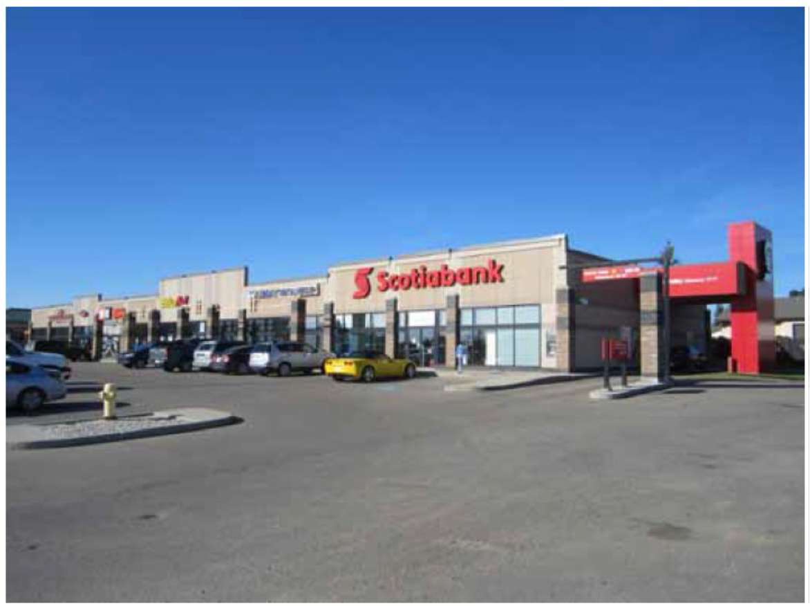Retail Strip Centre- Stony Plain, AB